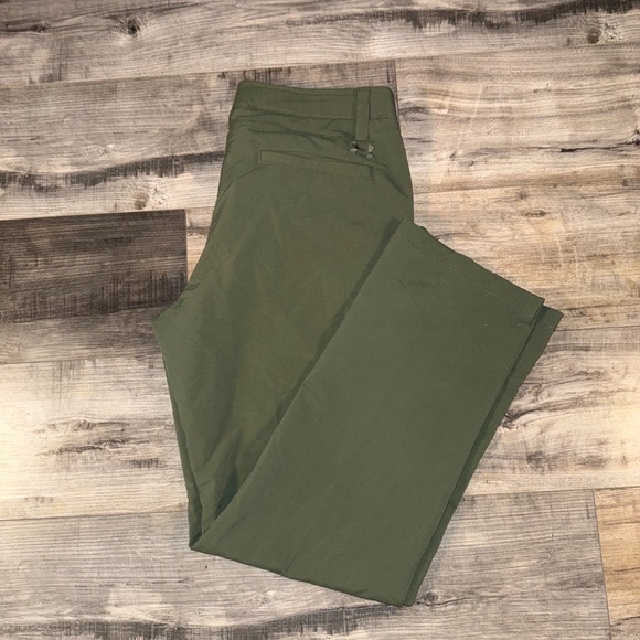 Under Armour Other - Under Armour Golf Pants Men's 36x32 Green Stretch Performance Straight Chino